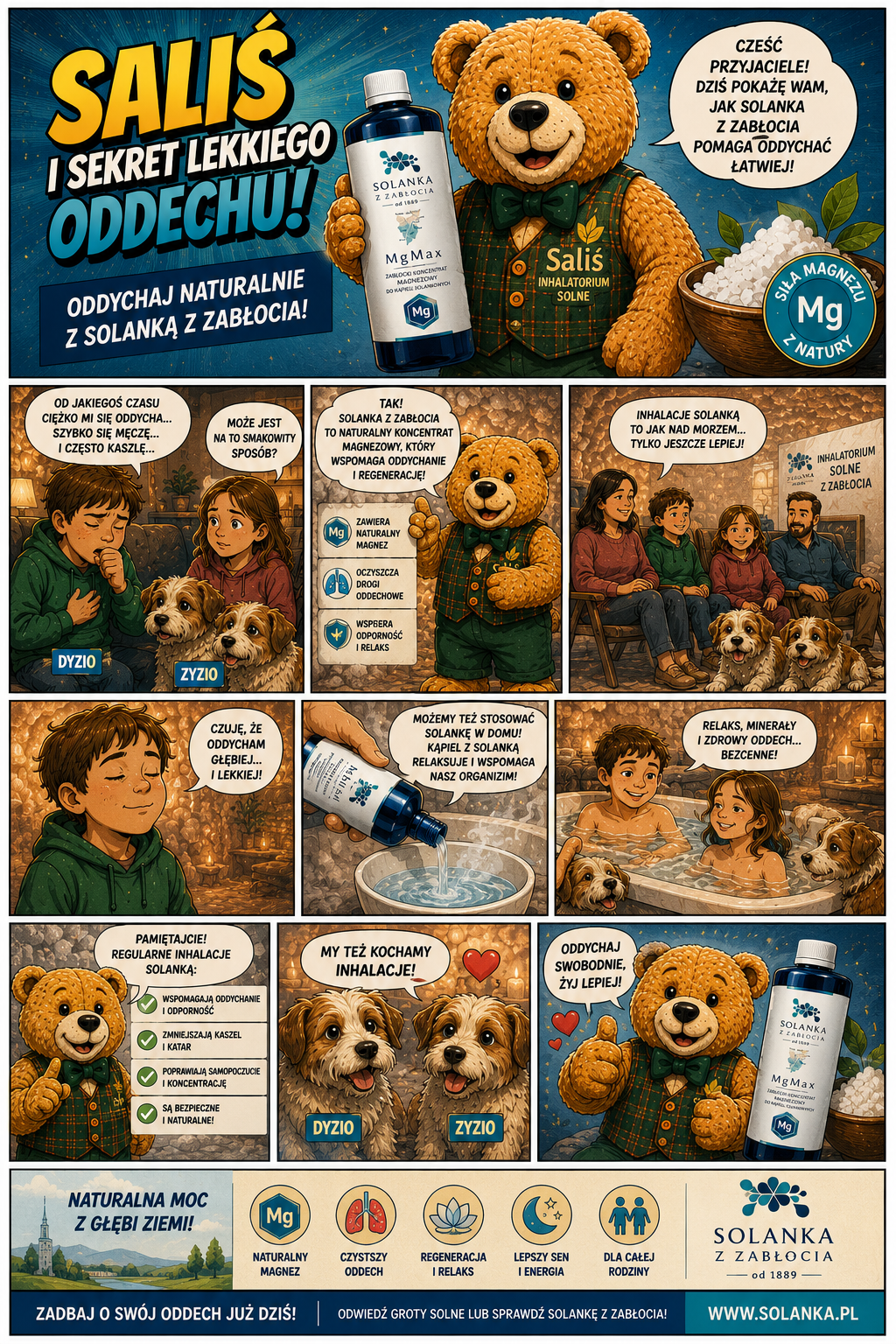 Komiks Miś Saliś odcinek 3